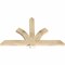 Ekena Millwork Redmond Rough Sawn Timber Gable Bracket, Douglas Fir, 48"W x 30"H x 2"D x 4"F, 15/12 Pitch GBW048X30X0204RED00RDF - alternate 5